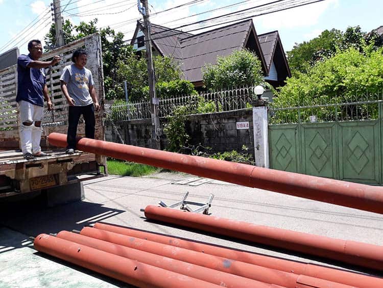เพลาประตูม้วน